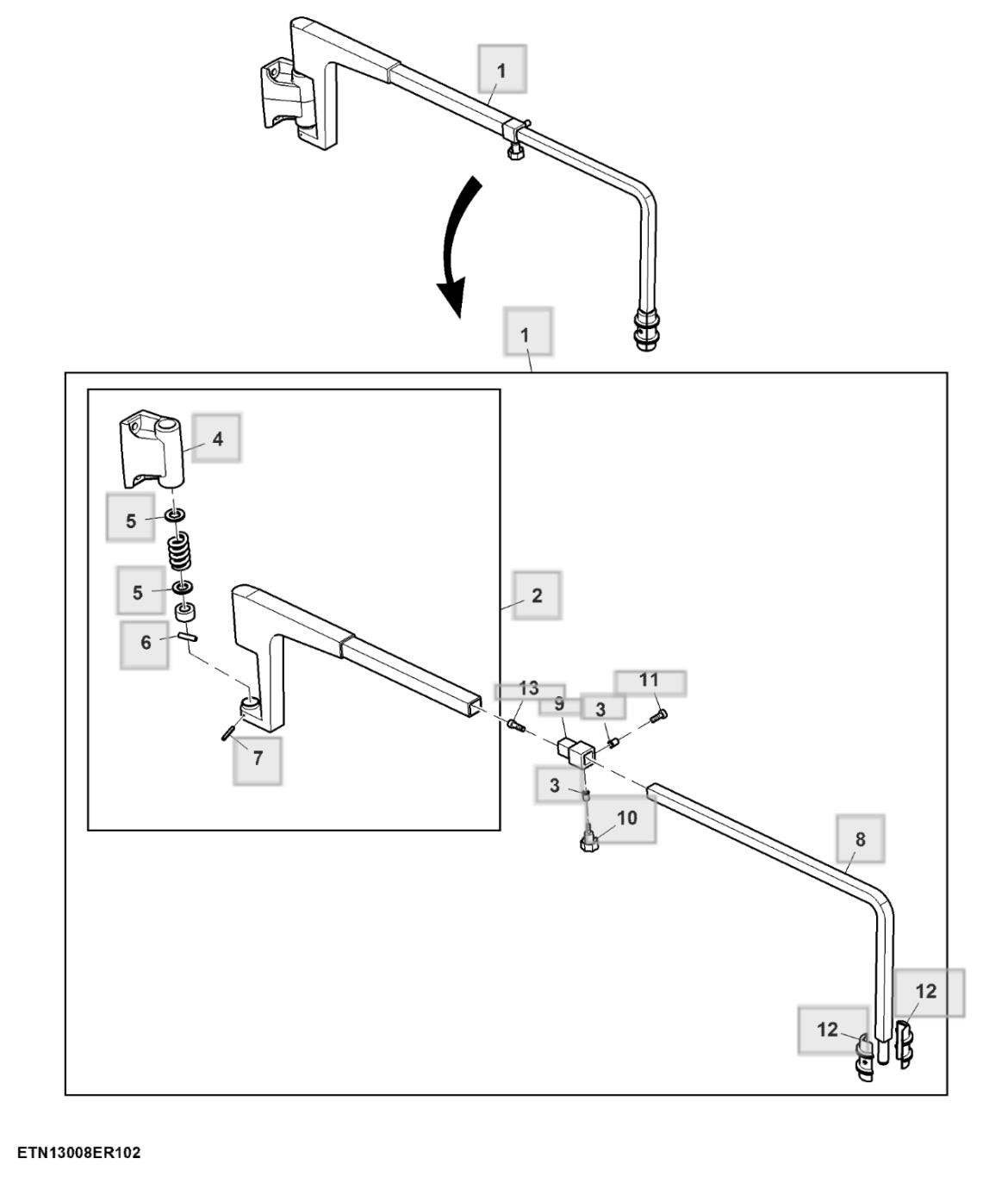 Gương chiếu hậu - RH - ST859096